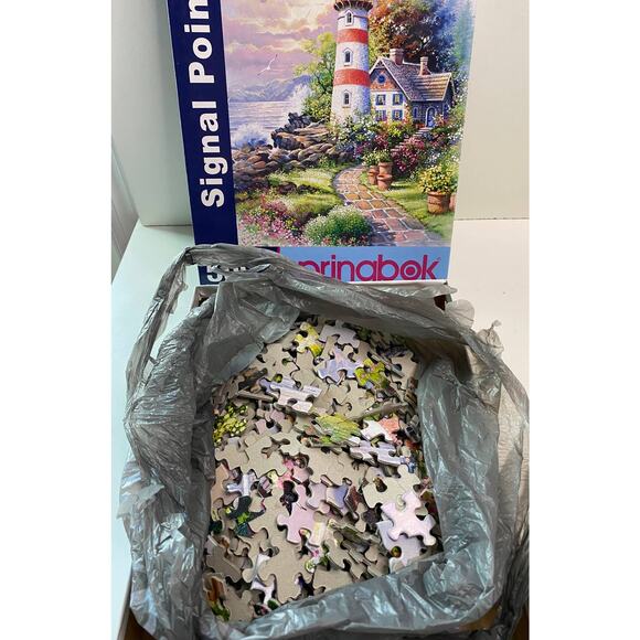 Springbok Jigsaw puzzle 500 pc Signal Point 2015 - Picture 3 of 5